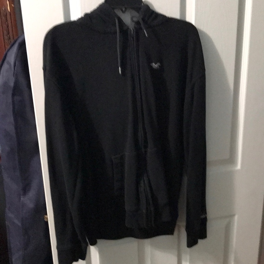 Hollister Men's Full Zip Hoodie - M